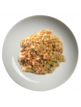 Салат из кукурузы (яйцо, кукуруза, крабовые палочки) (450гр)